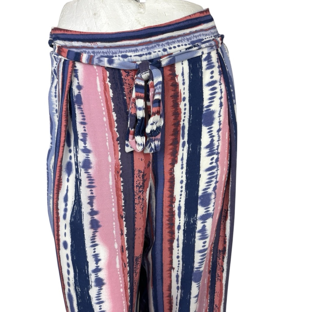 Gypsies & Moondust Pants Size XL boho beach vacation colorful tie dye resortwear - Picture 2 of 9